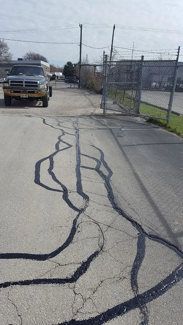 Commercial parking lot sealing in Milton - Andy's Asphalt Sealing