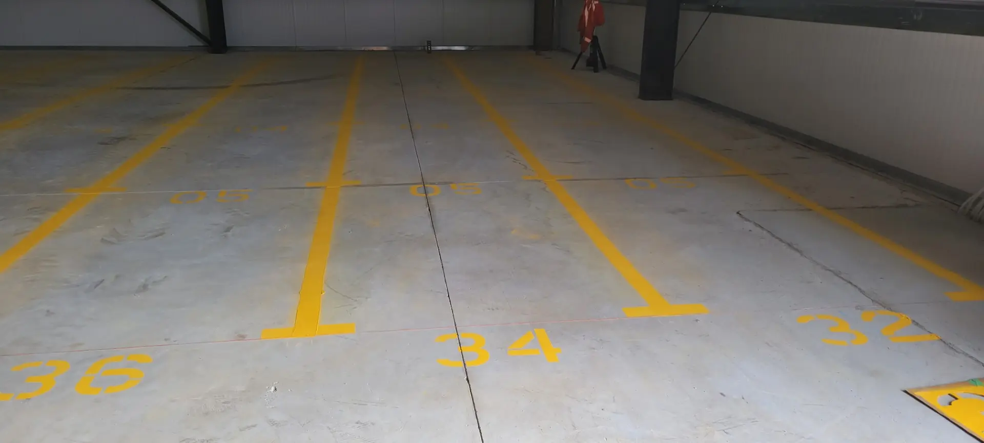 Commercial parking lot sealing at U-Haul Halton - Andy's Asphalt Sealing