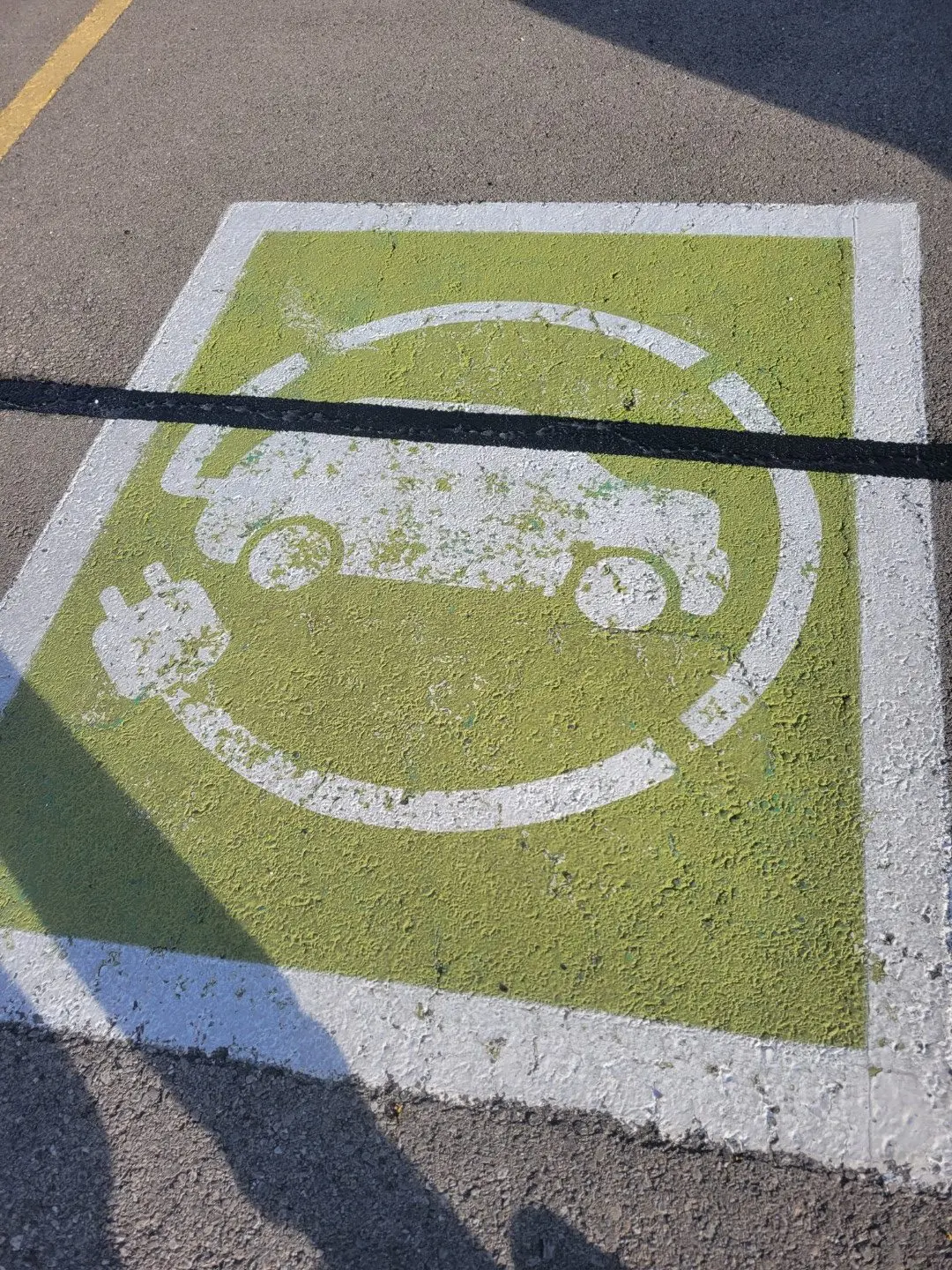 paint striping and driveway signage - Permacon